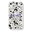 Capinha BTS ARMY Colection Black and white - Transparente