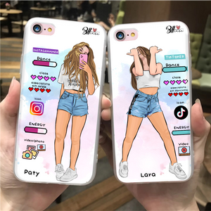 PAR DE CASES BFF LOIRA E MORENA – Bffcase