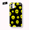 Capinha Smile Smiley Black Amarelo