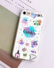 Capinha lettering aquarela