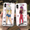 PAR DE CAPINHAS BFF ESPERTINHA E LERDINHA